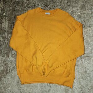Yellow Champion Pullover Sweater